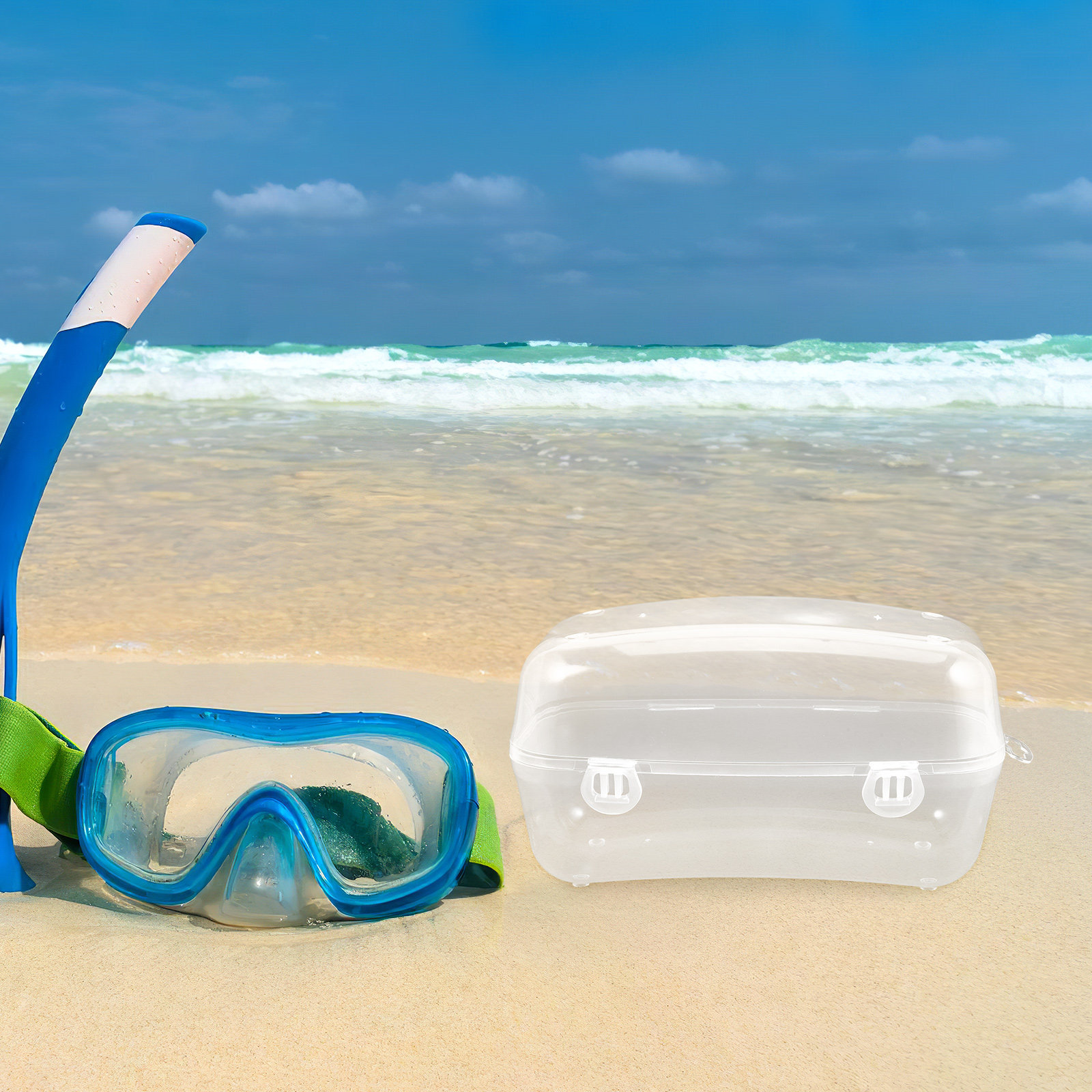 Hard Shell Diving Masks Case W - đánh giá và giá Mask Case Hard Shell