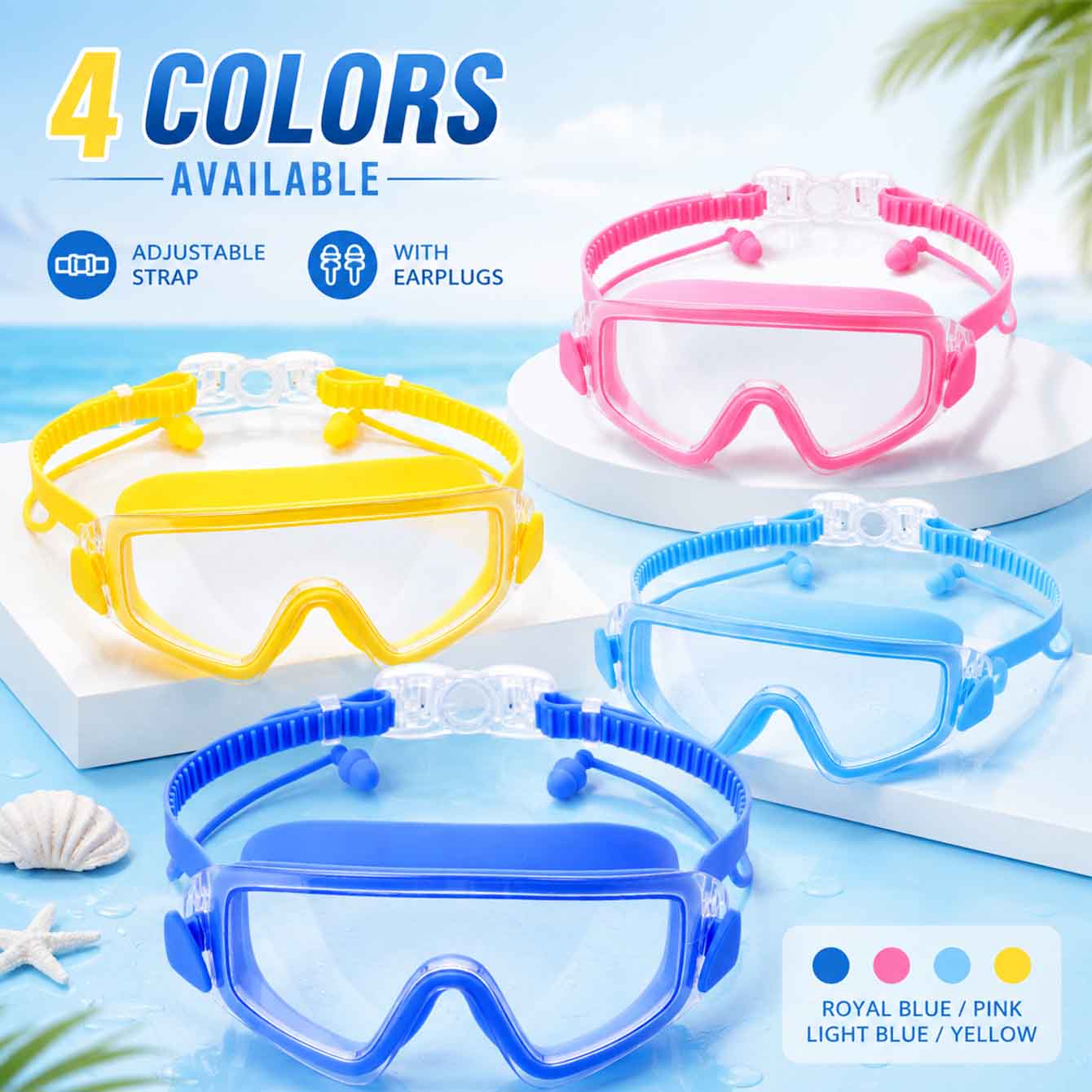 1PC Swim Goggles Snorkel Divin - đánh giá và giá Anti Pollution Mask