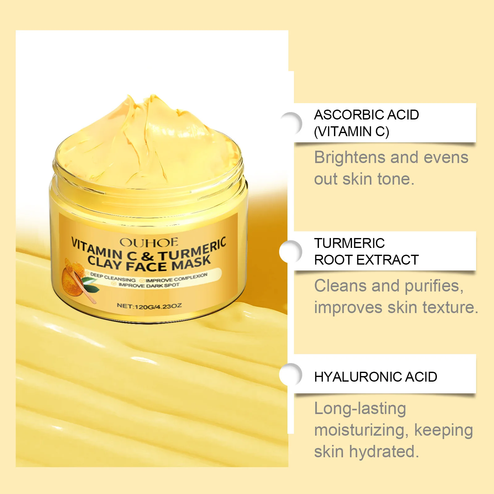 Vitamin C Turmeric Mud Mask Ex - đánh giá và giá Dust Mask Construction