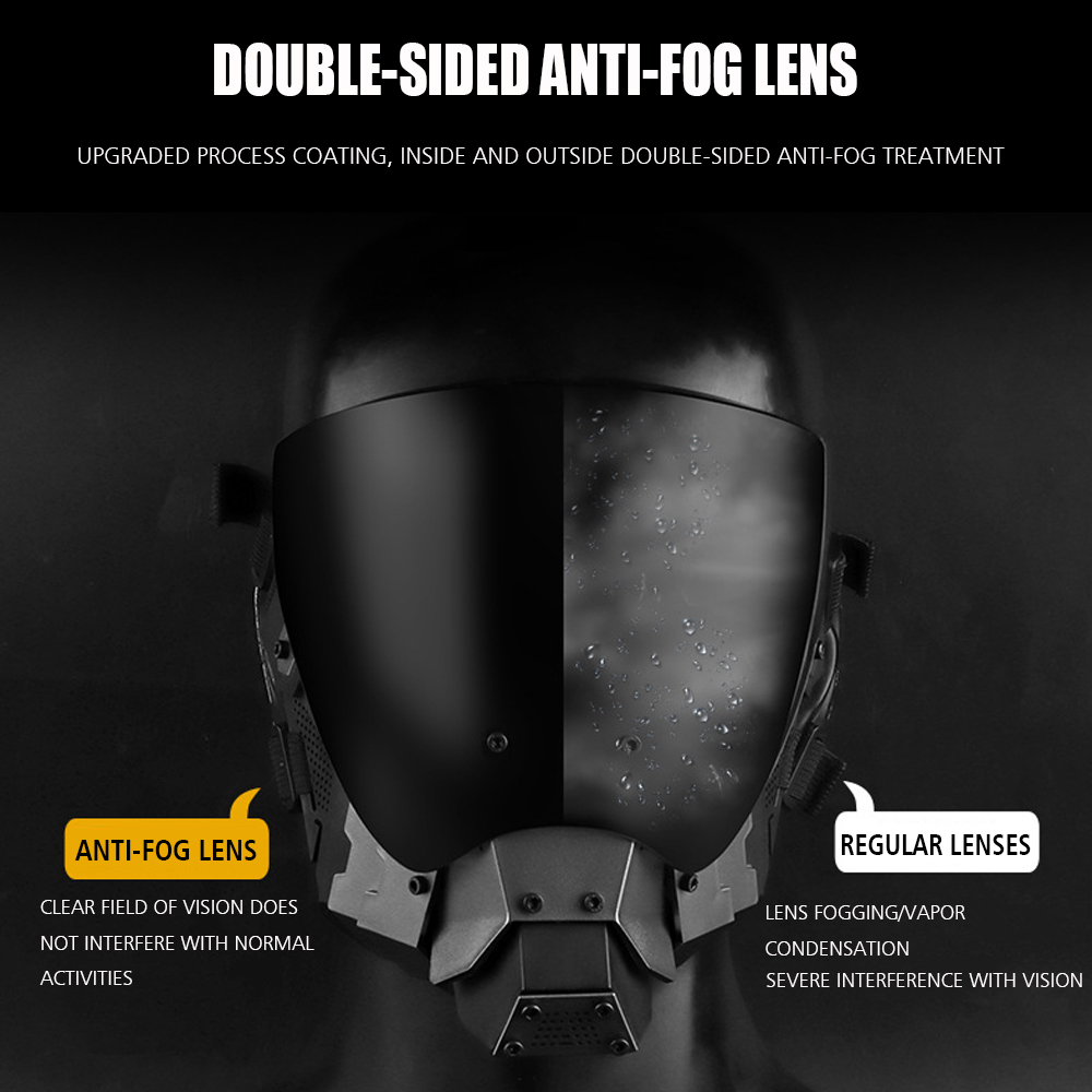 Tactical Airsoft Mask Outdoor  - đánh giá và giá Anti Pollution Mask