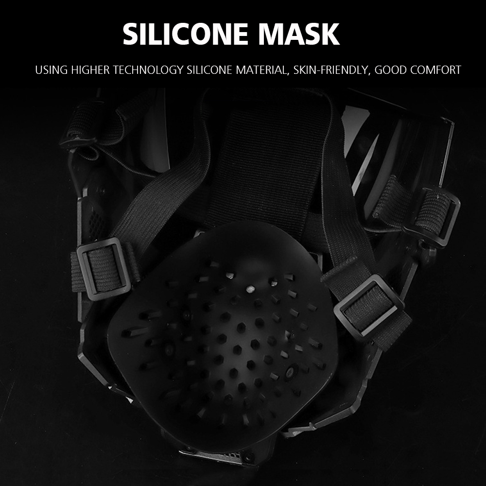 Tactical Airsoft Mask Outdoor  - đánh giá và giá Anti Pollution Mask