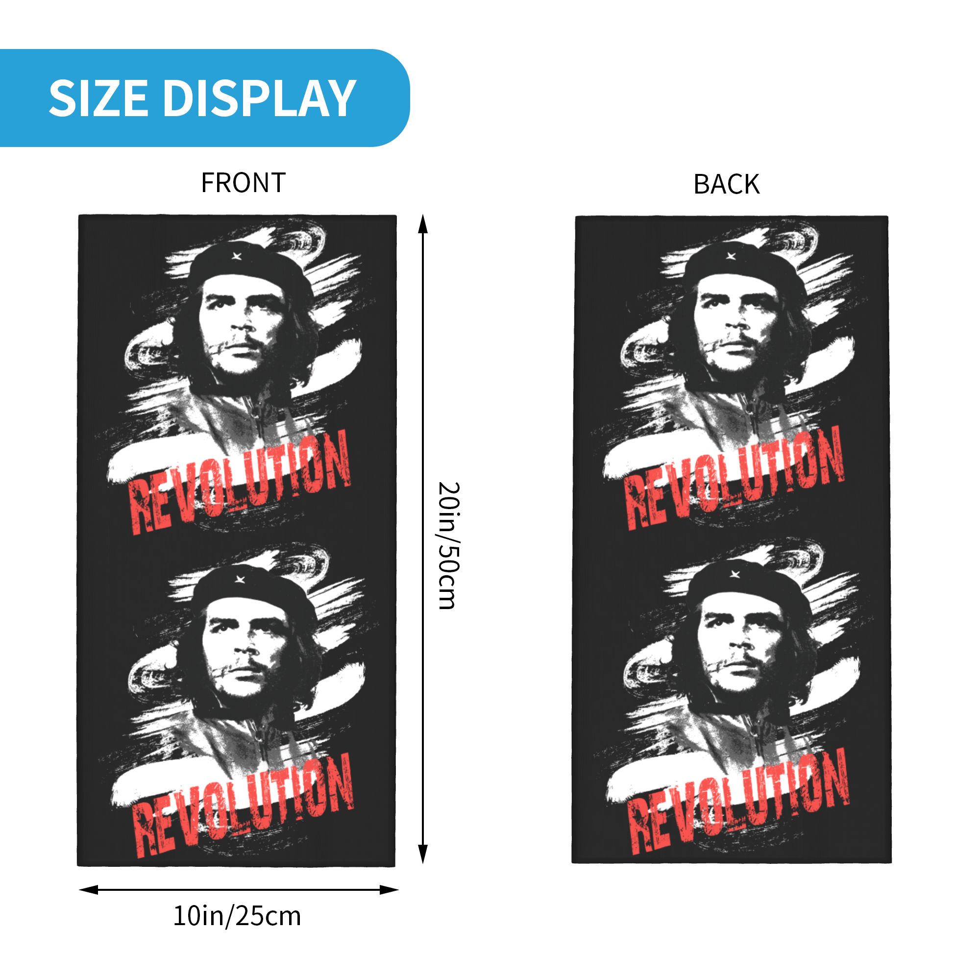 Custom Che Guevara Revolution  - đánh giá và giá Neck Gaiter Face Cover