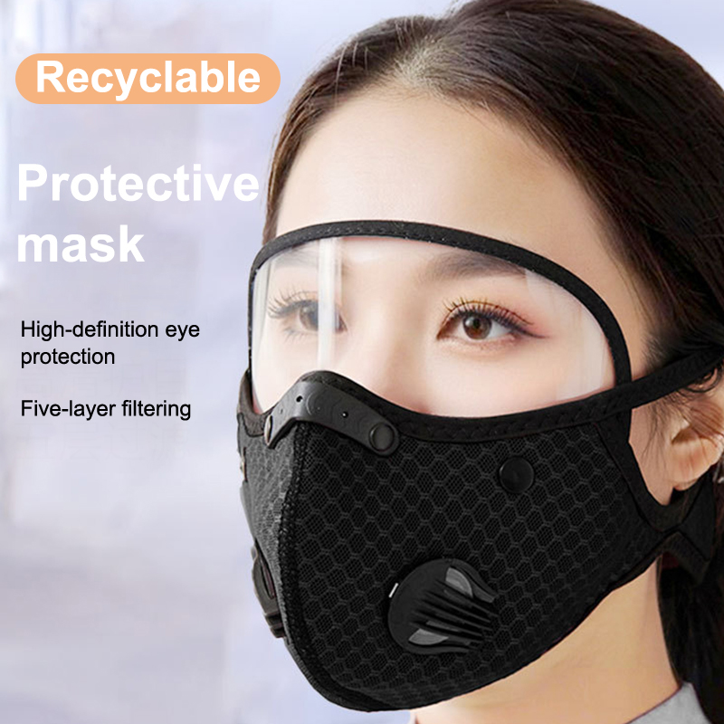 New Cycling Face Mask With Fil - đánh giá và giá Dust Mask Construction