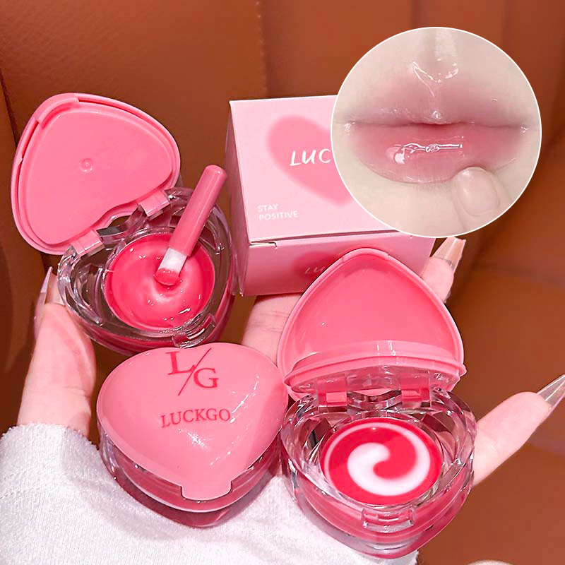 Luckgo Heart Double Color Lip  - đánh giá và giá Kids Face Mask