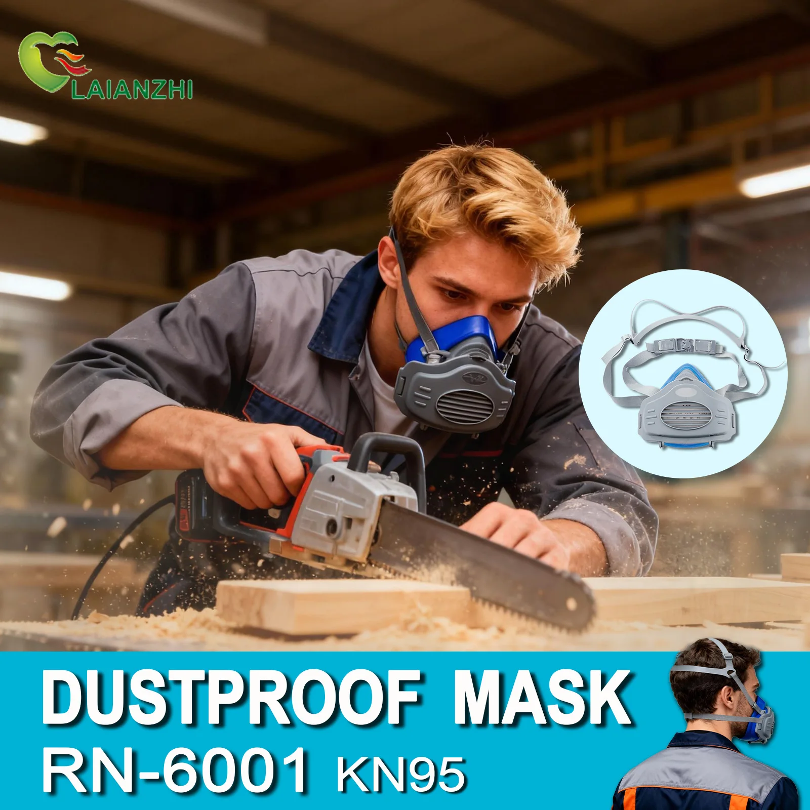 LAIANZHI Dust proof silicone m - đánh giá và giá Dust Mask Construction